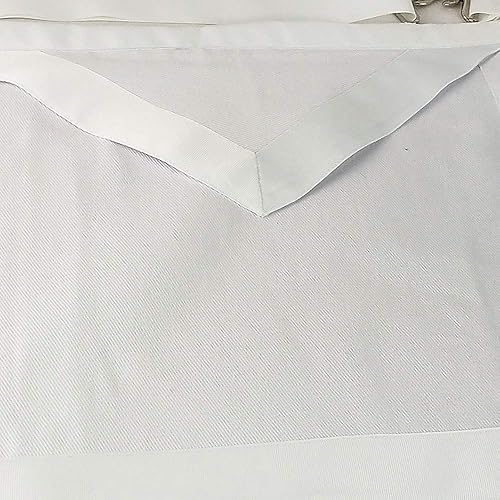 Miniatura 3 de Aprendiz masónico blanco delantal textil regalo para masón, Blanco
