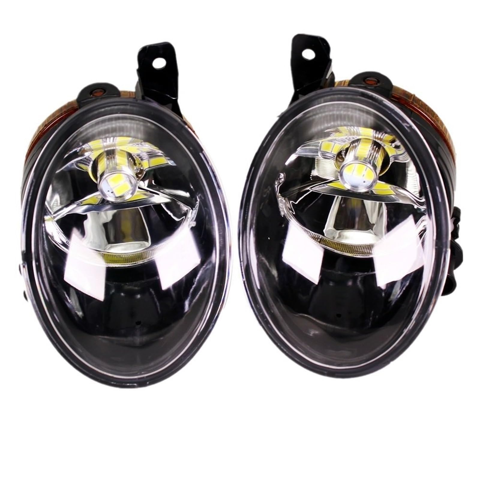 Światła drogowe Do Transporter Multivan Caravelle T5 T6 | 2010-2015 Przednia Halogenowa Lampa Przeciwmgielna LED + Przewód(Pair LED Lamp)