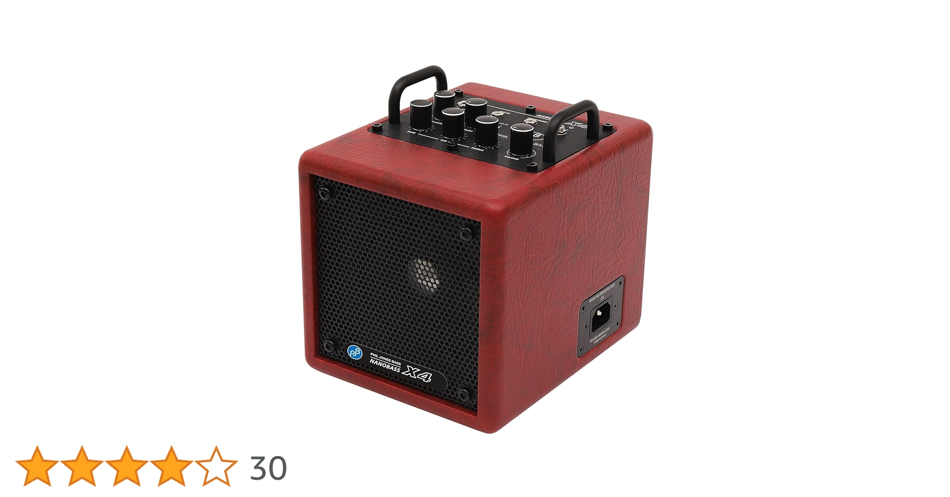 Amazon | Phil Jones Bass (PJB) NANOBASS X4 Red ベースアンプ コンボ
