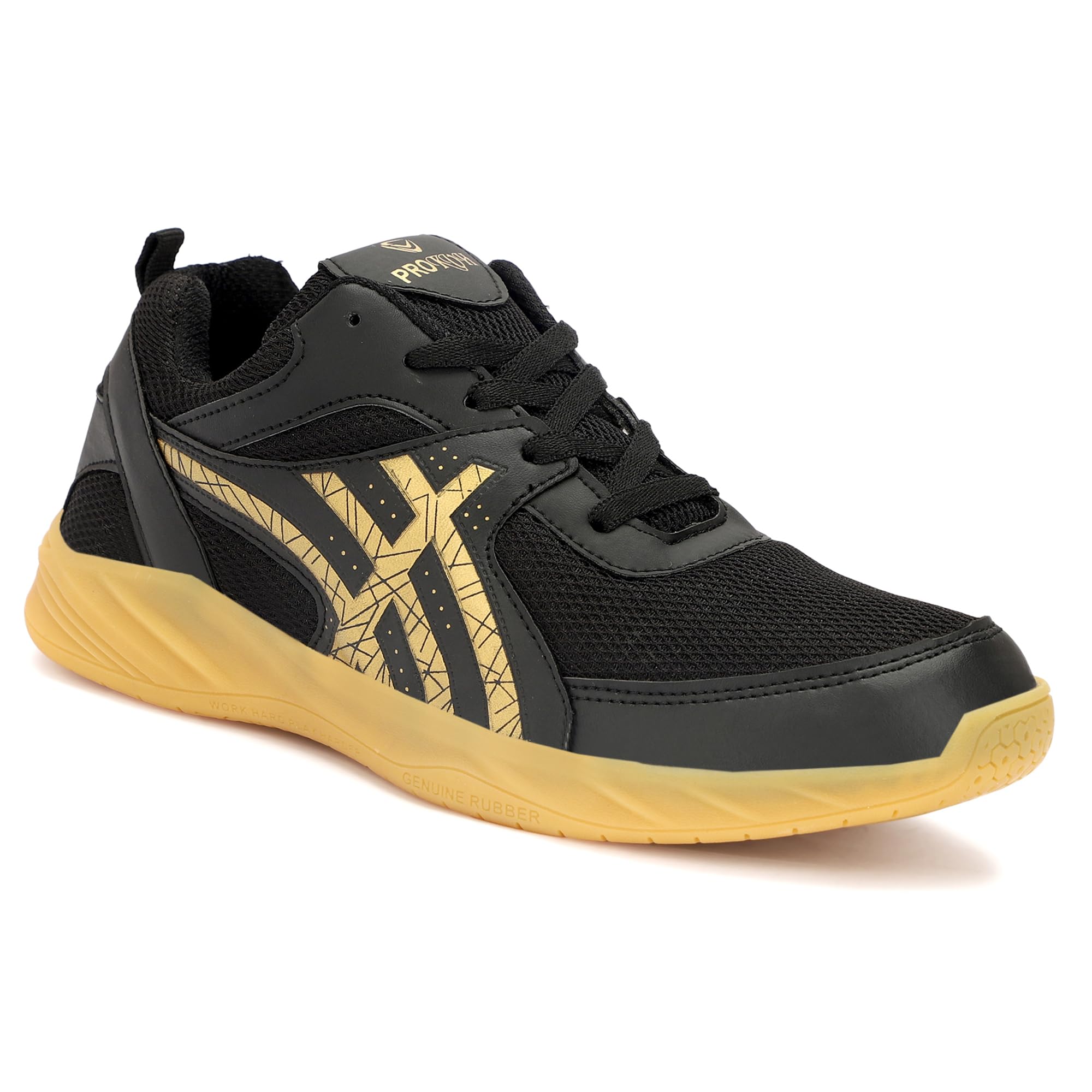 ASE Badminton Shoes Lightweight Non-Marking Sole Squash, Table Tennis, Volleyball Shoe, Black (8 UK/IND) (B0CG1ZD6VC) Amazon Price History, Amazon Price Tracker