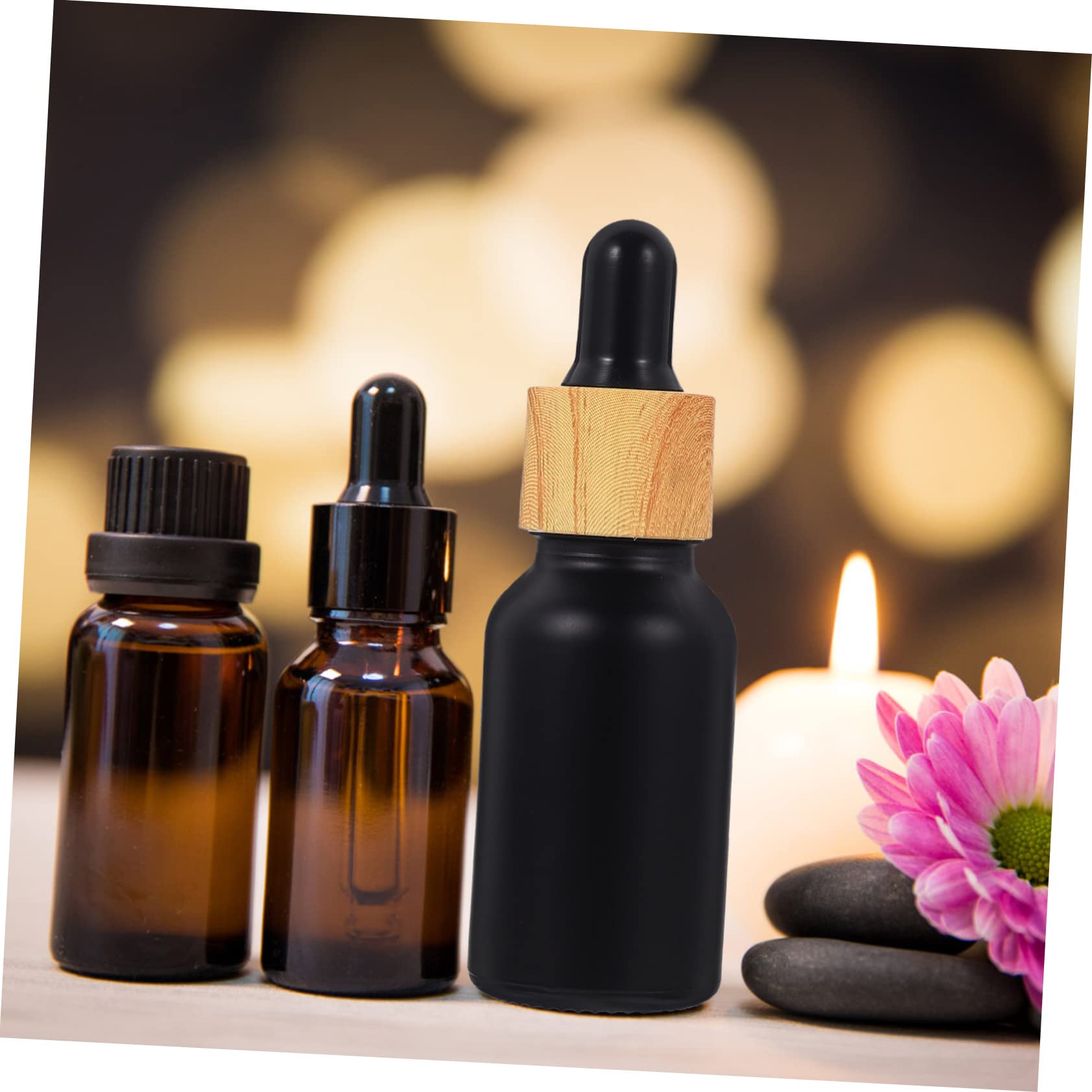 早い者勝ち❣️エッセンシャルオイルボトル 琥珀色/10 ml スポイト付き 6個 早い者勝ち❣️エッセンシャルオイルボトル 琥珀色/10 ml
