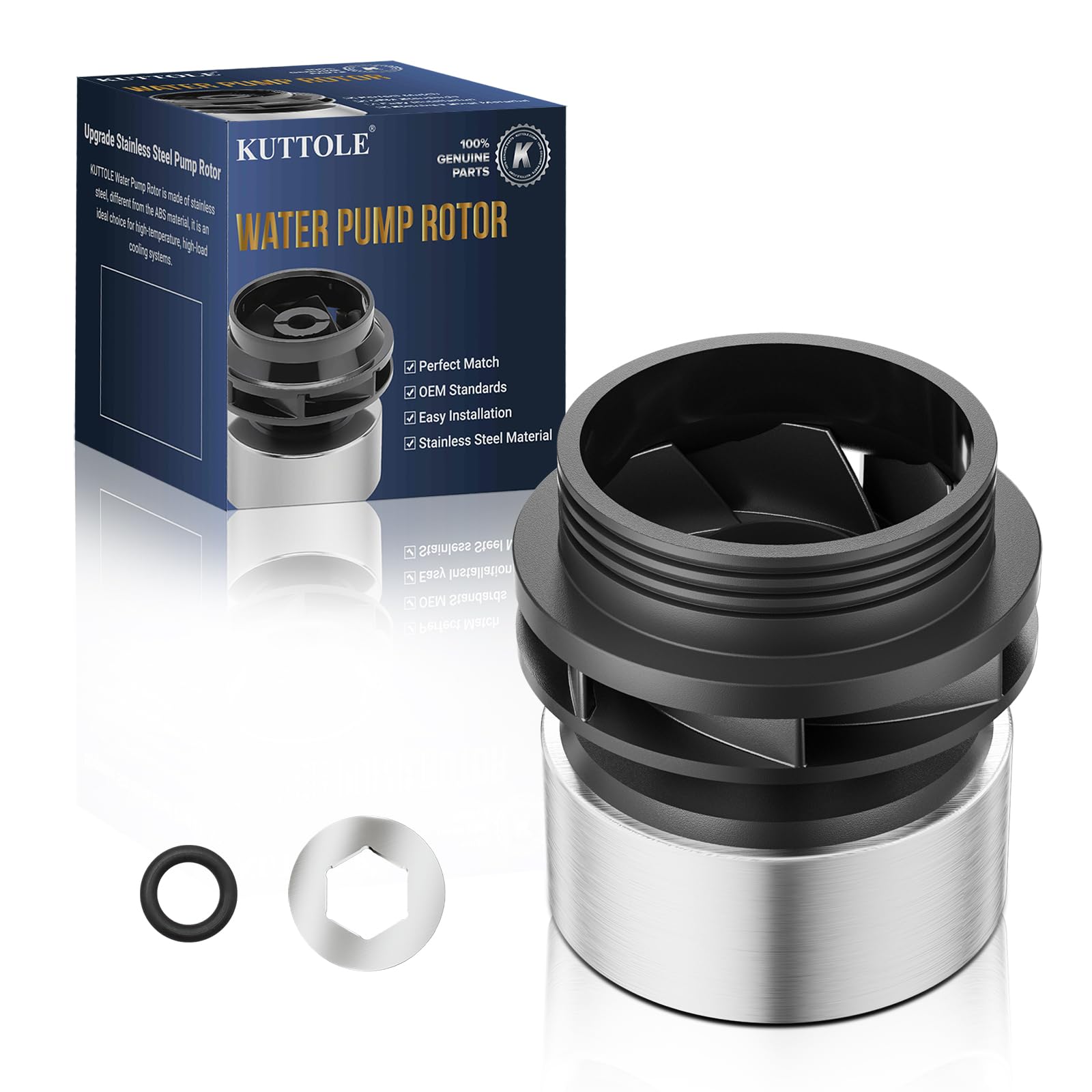 Amazon.com: KUTTOLE Upgrade Stainless Steel Pump Rotor Compatible