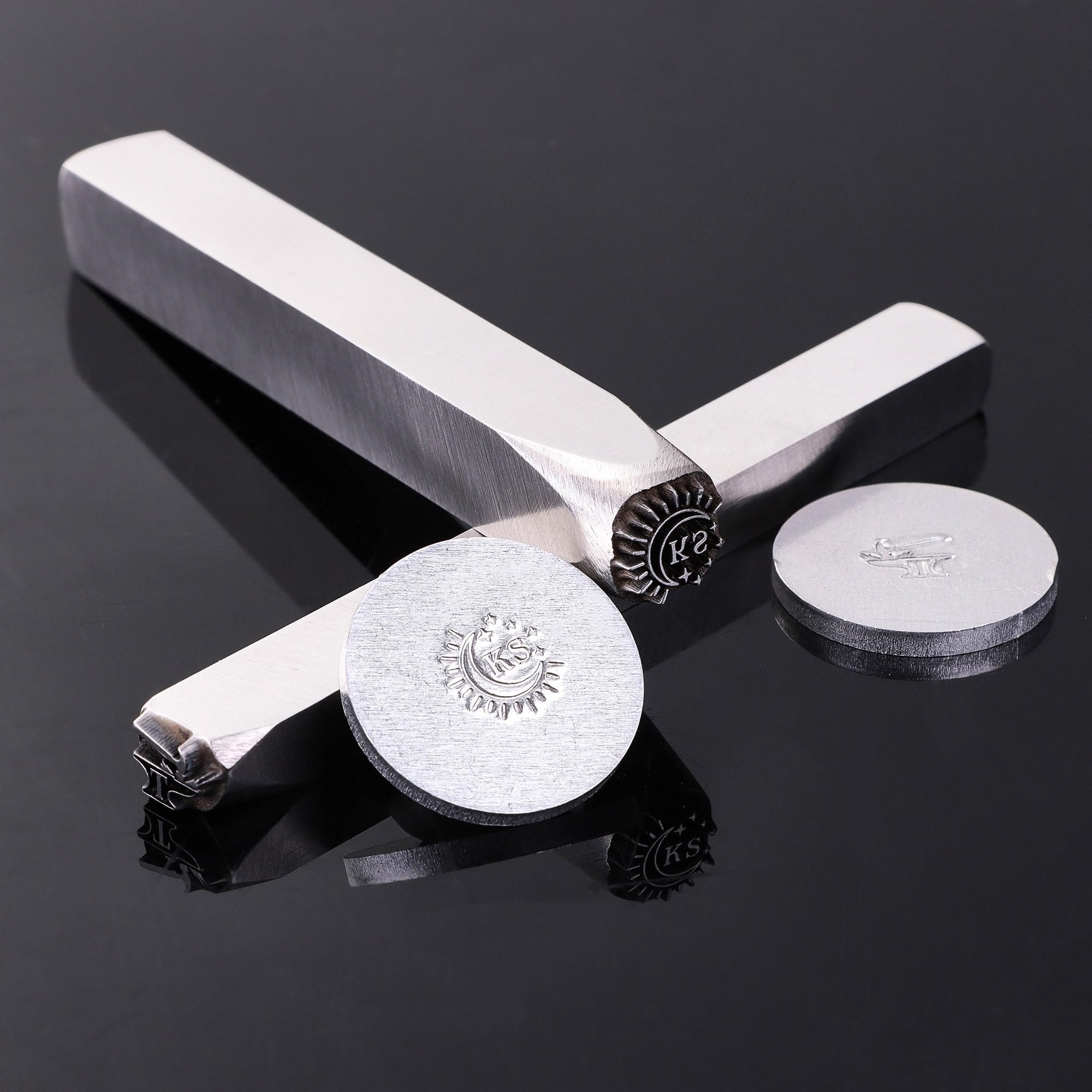 Custom Metal Stamp - Micro Personalized Jewelry Stamping Tool, Custom Imprint Hammer Jewelry Logo Stamp, Tiny Steel Stamp,