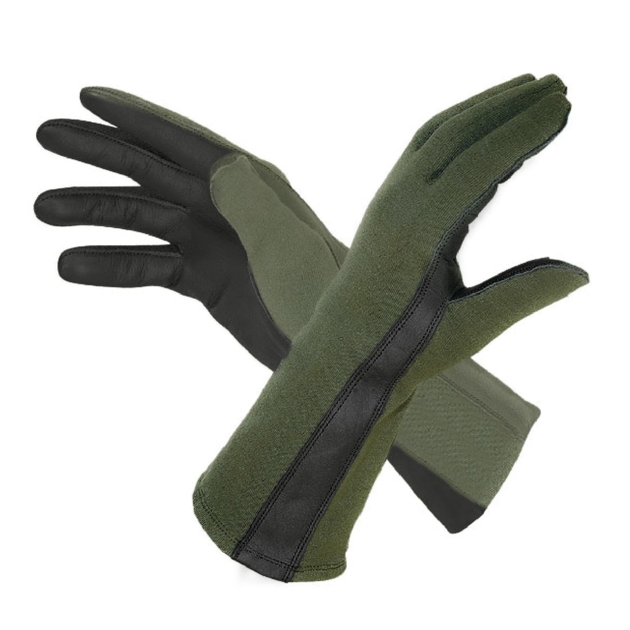 M MCGUIRE GEAR Nomex Summer Flight Gloves, Lightweight Heat-Resistant Aviation Gloves for Pilots and Mechanics - Made in USA.