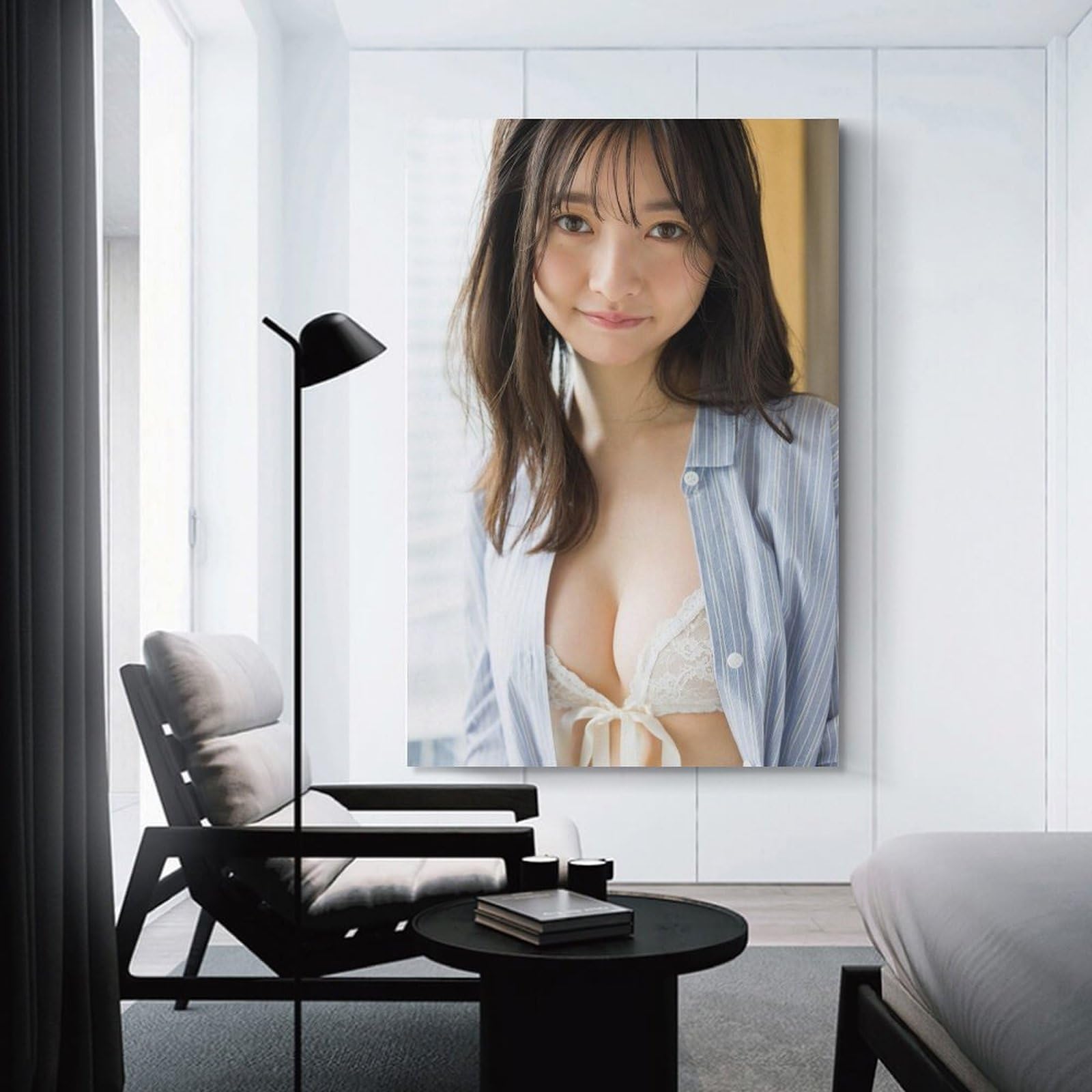 Amazon.co.jp: REENEW 橋本萌花 キャンバスアートポスターとウォール