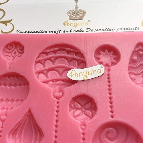 Miniatura 5 de Moldes para hornear adornos de Navidad, moldes de silicona para fondant, herramientas de decoración de pasteles festivos, pasta de goma, decoración