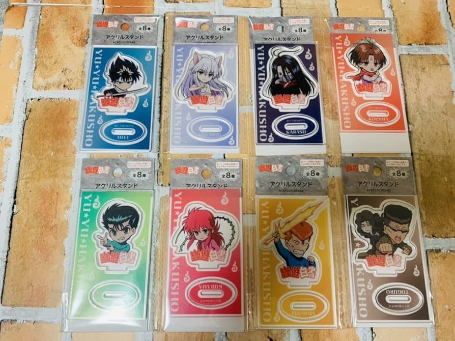 Amazon.co.jp: 幽遊白書 セリア アクリルスタンド 全8種類