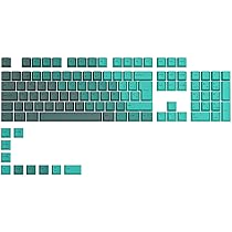 Glorious Gaming 115 GPBT Keycaps – Profilo Cherry, plastica PBT resistente, aspetto accattivante, suono superiore, caratteri originali, layout spagnolo – Foresta