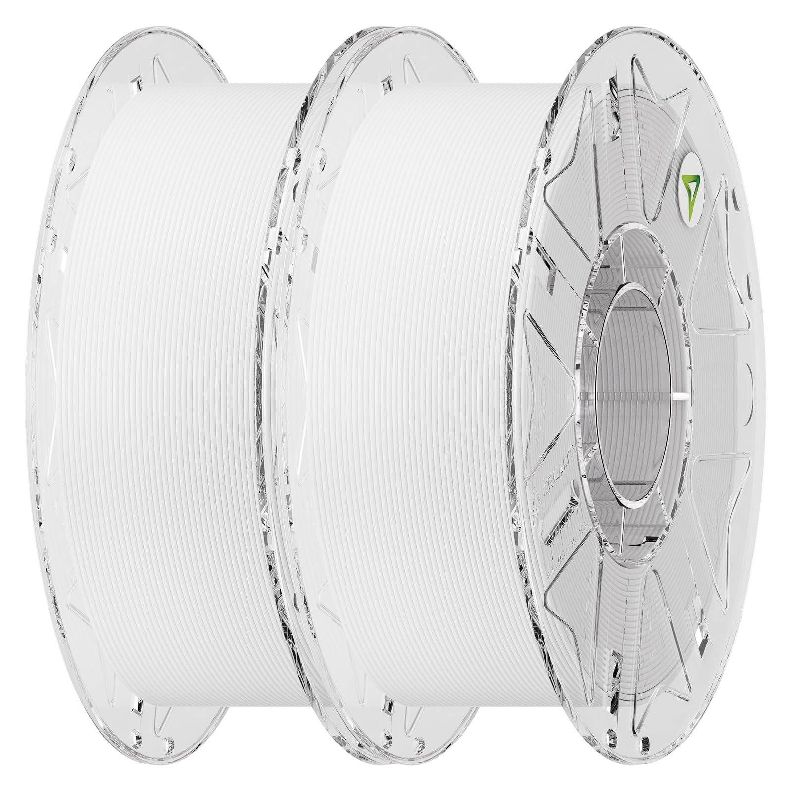 Creality Hyper RFID PLA Filament 1.75mm 2KG, White*2, Total 2-Pack
