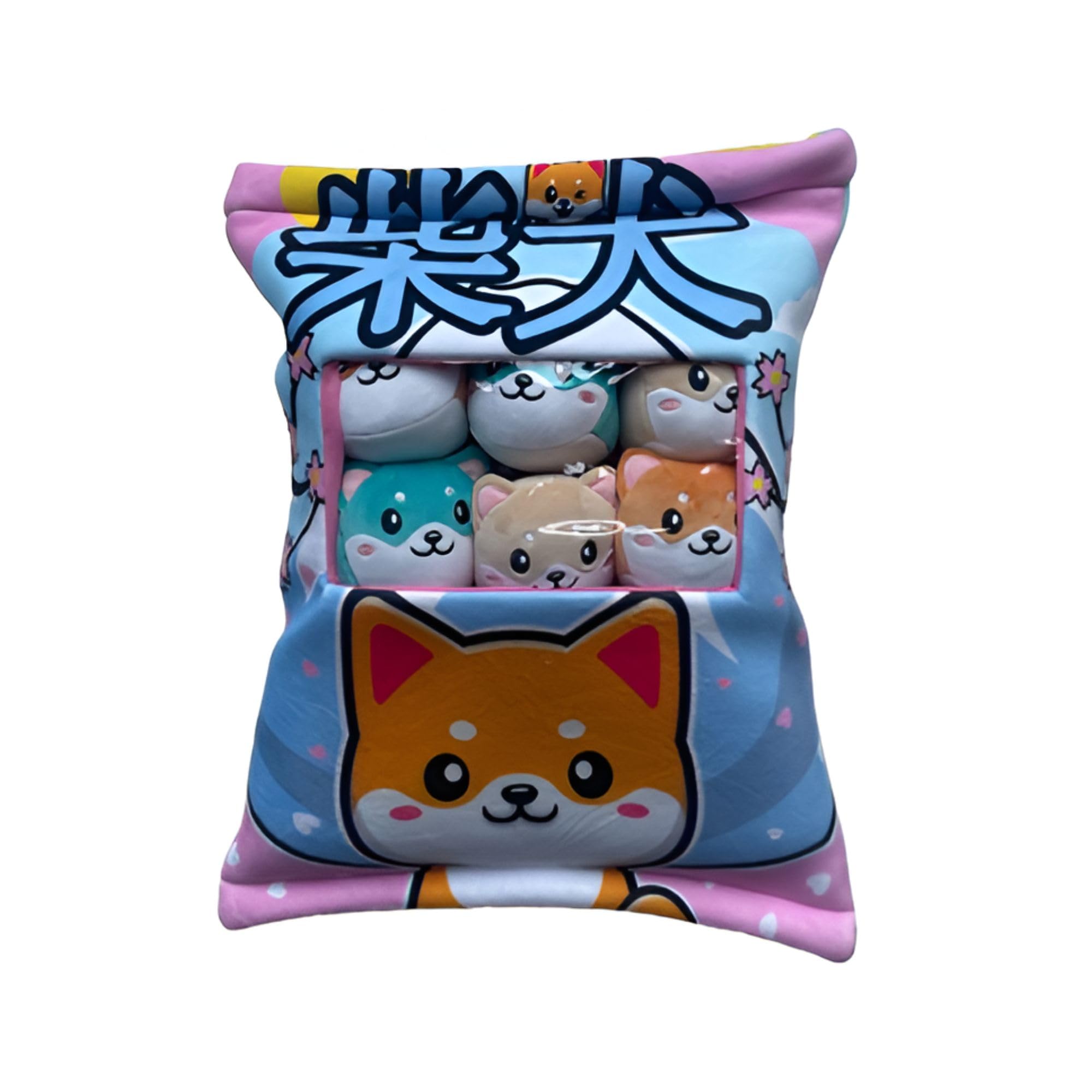 Oreiller Peluche Shiba Inu Mignon – Coussin Câlin Réaliste 35 Cm, Jouet Moelleux Pour Enfants Et Adultes, Cadeau Noël Anniversaire