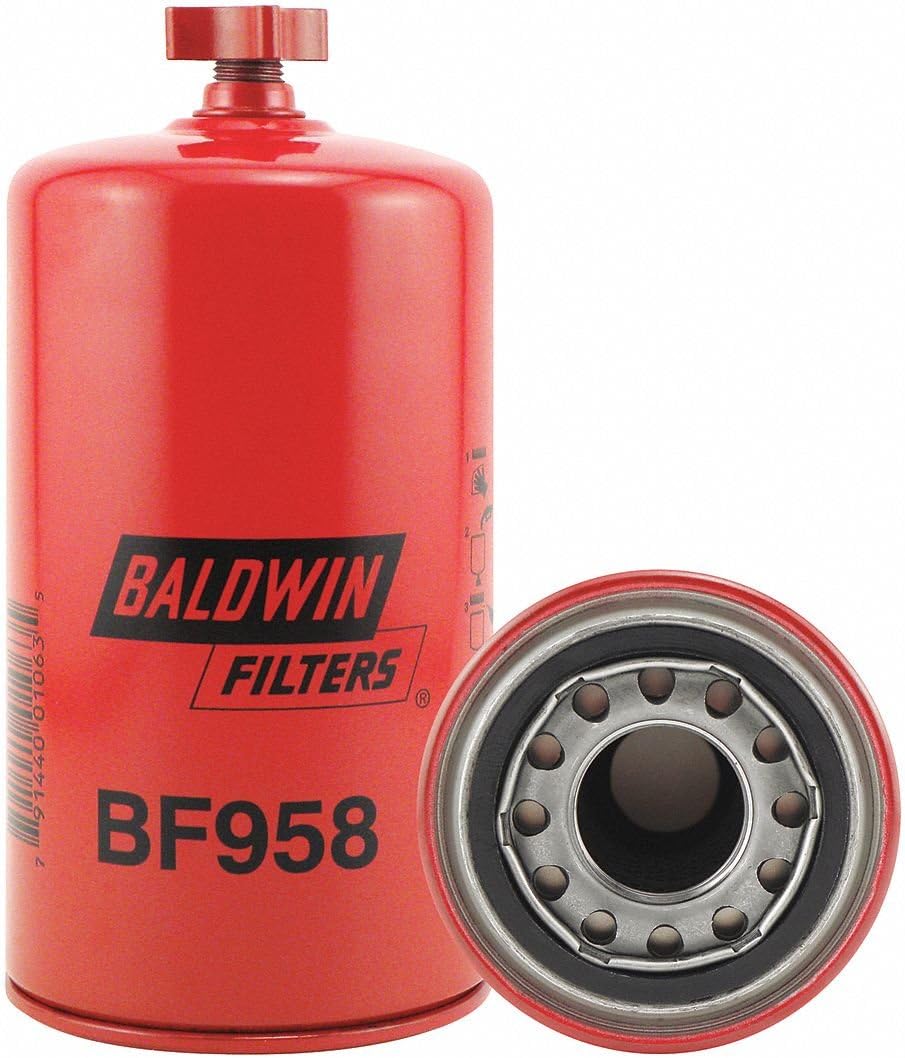 Baldwin Filters Fuel Filter, 7-7/16 x 3-11/16 x 7-7/16 in