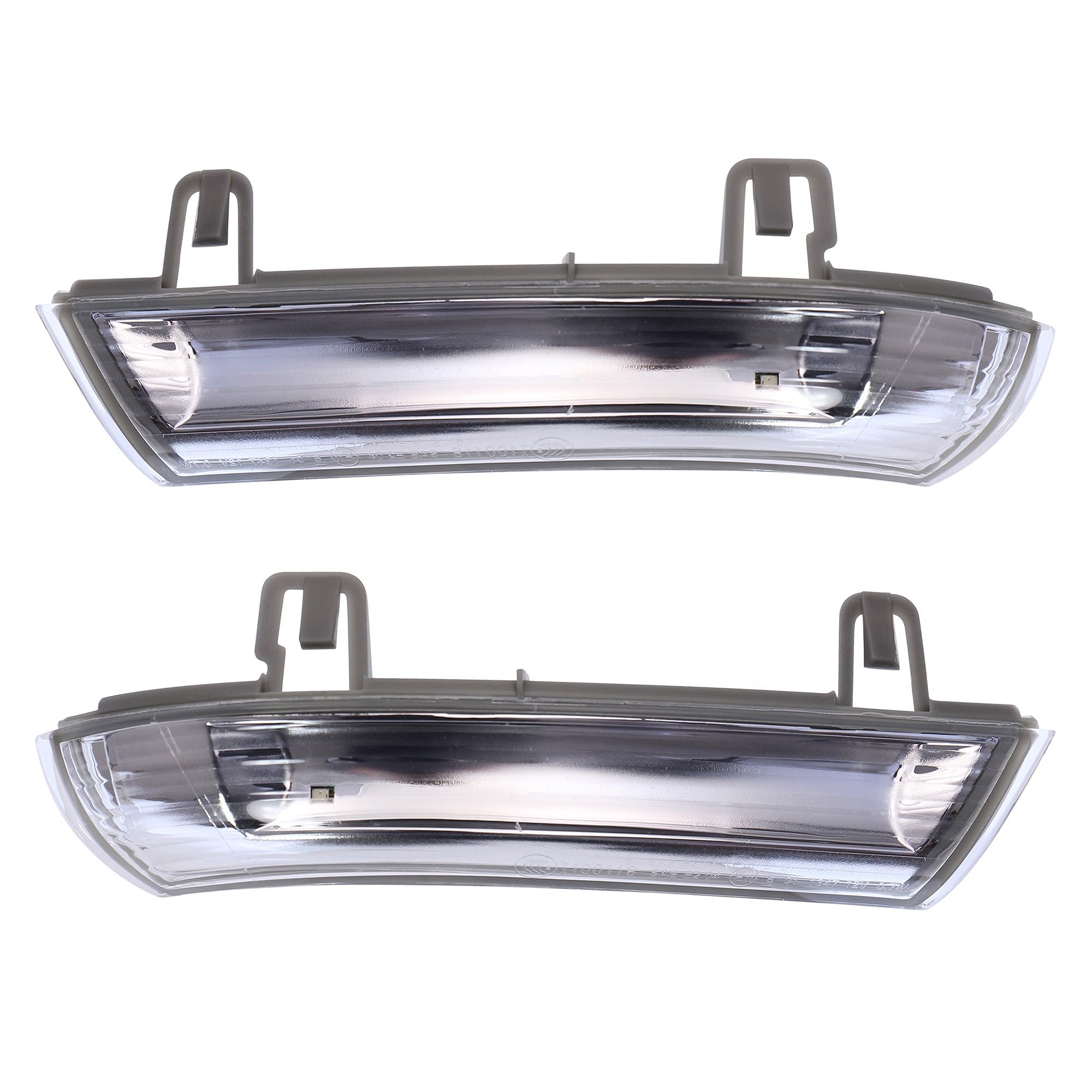 ATEC Germany 2x Intermitentes sin soporte de lámpara naranja Luz