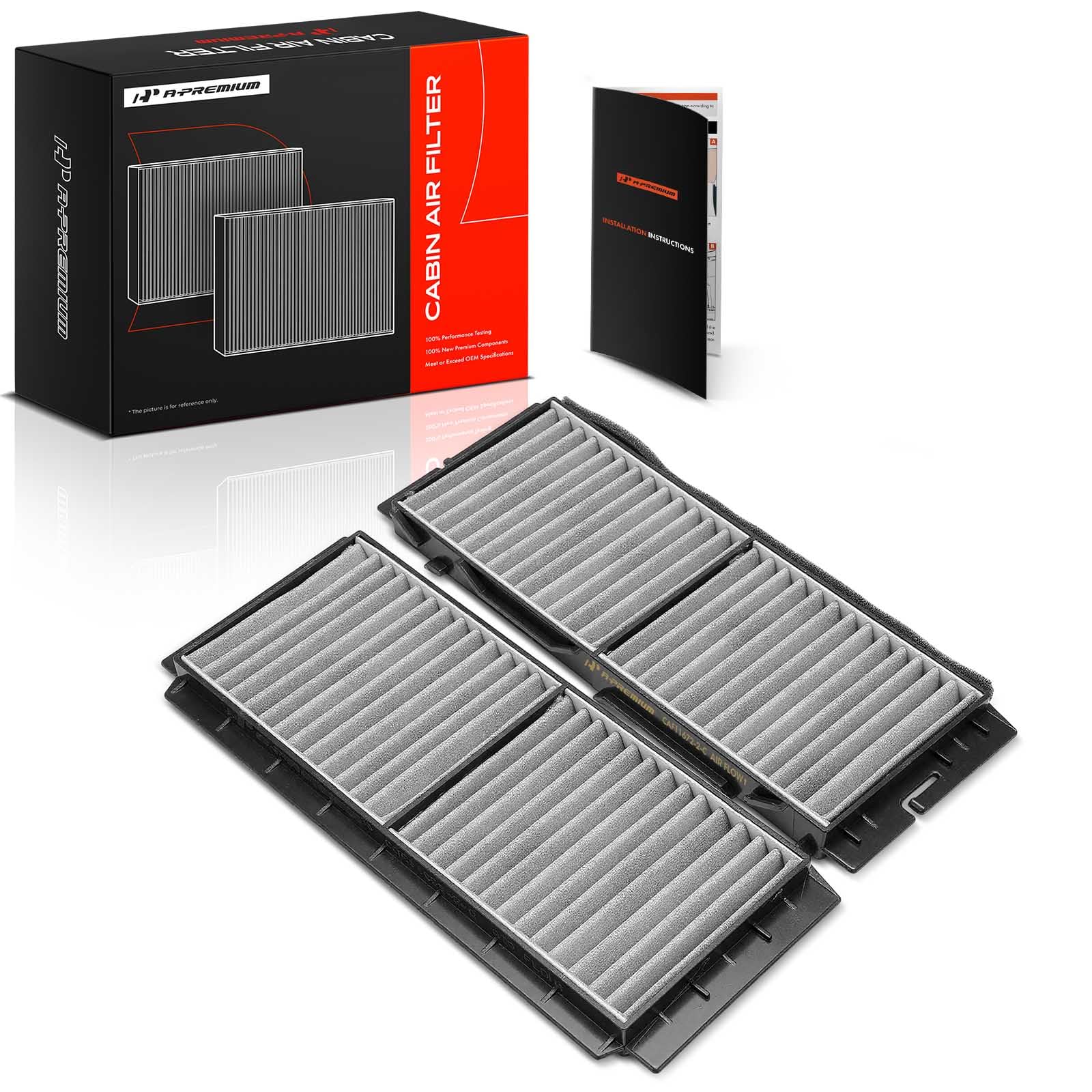 M*i様 し*う様 インターフェアー　I　ACラインフィルタ ACF-25　その Amazon.com: A-Premium 2-PC Cabin Air Filter with Activated Carbon