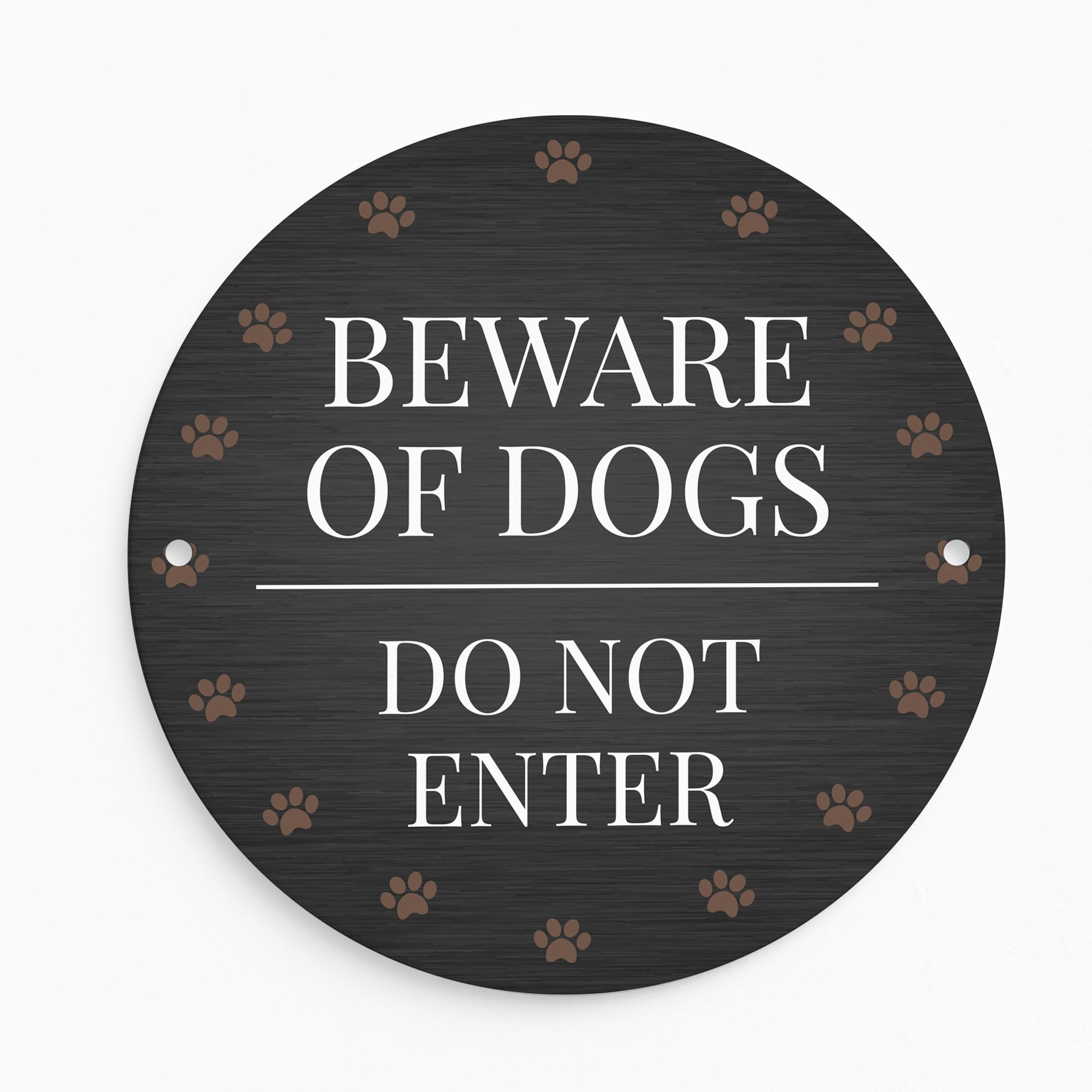 Red Ocean Beware Of Dogs Sign Do Not Enter Acrylic Sign Beware For Fence Gate Dog Warning For Outdoor Gate Shed Wall Plaque