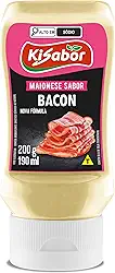 Maionese, Sabor Bacon, Kisabor, 200 Gramas