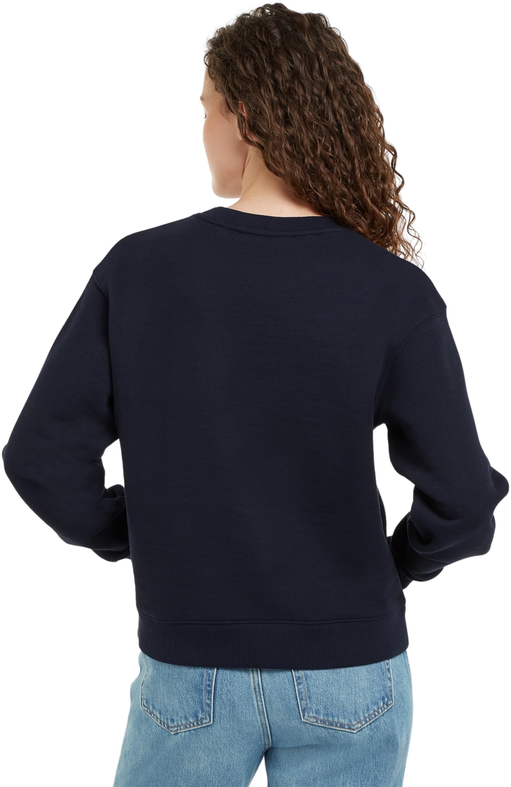 Tommy Hilfiger Mdrn Reg Script C-nk Swtshrt Ww0ww43574 Sudadera de Cuello Redondo Mujer (Pack de 1)