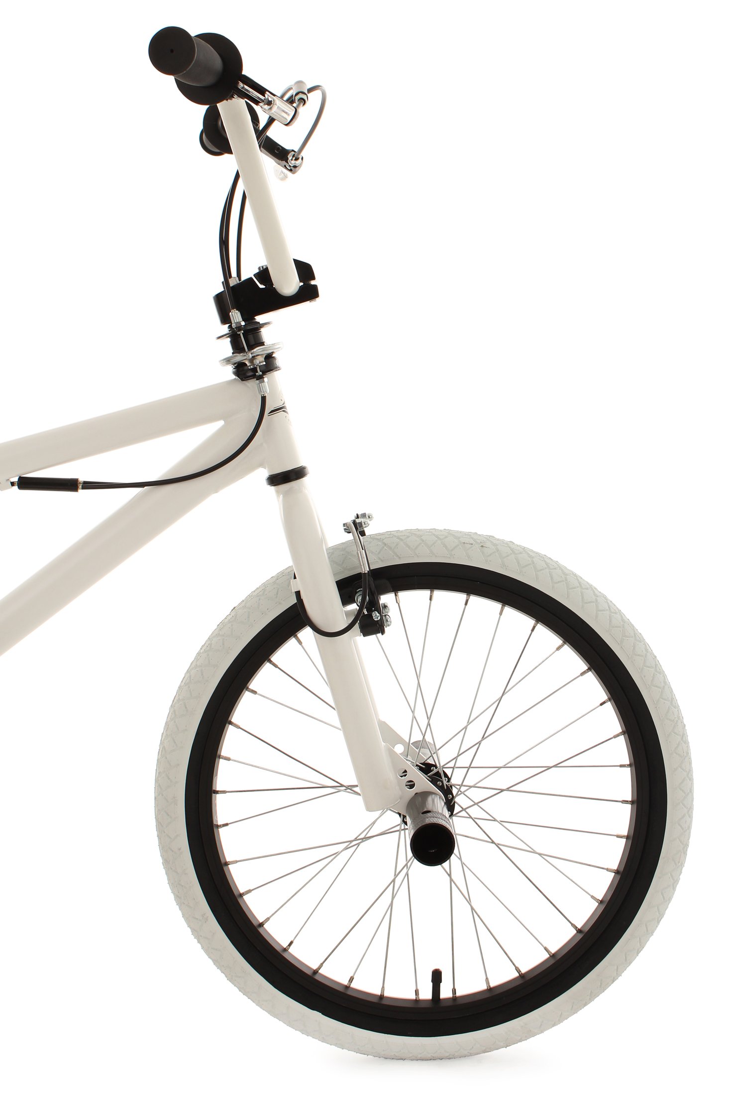 KS Cycling Fahrrad BMX Freestyle Fatt, weiß, 20, 602B