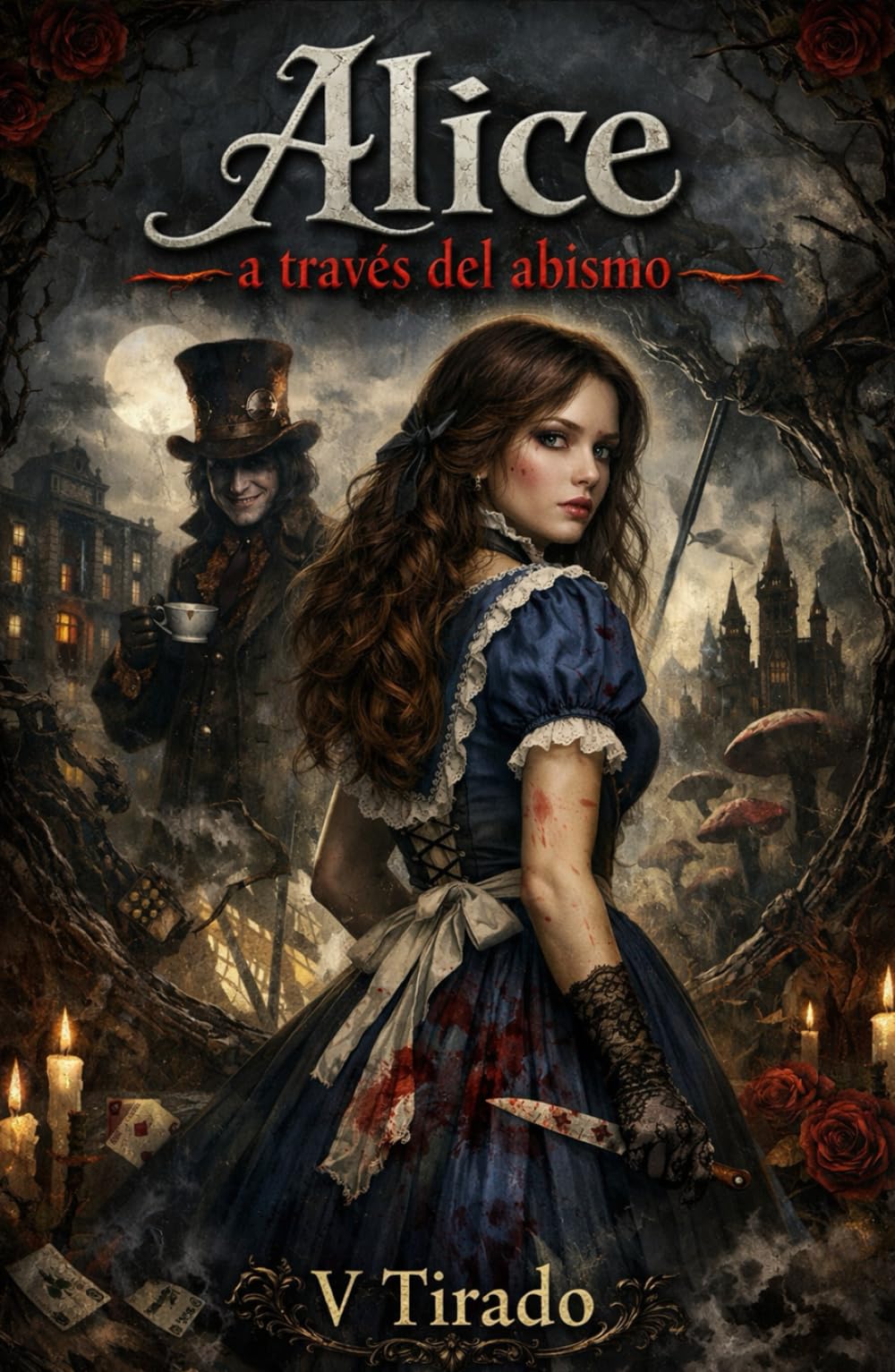 Alice a Través del Abismo: Un Retelling Gótico, Romance, Obsesión Locura y Sombras
