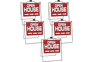 Blulu Folding Real Estate Sign Holder - 5 Pack 28x32