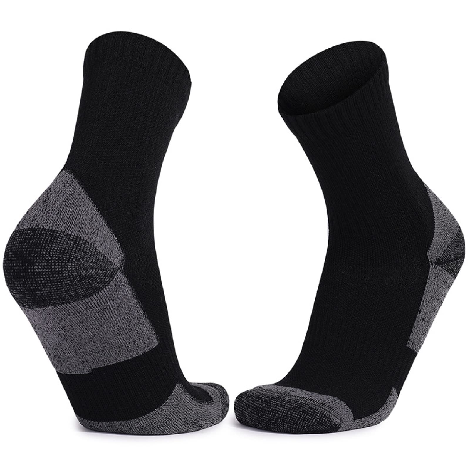 Herren-Crew-Socken Warme Sportsocken Für Herren In Der Mitte Der Wade, Verdickte Schneeskisocken