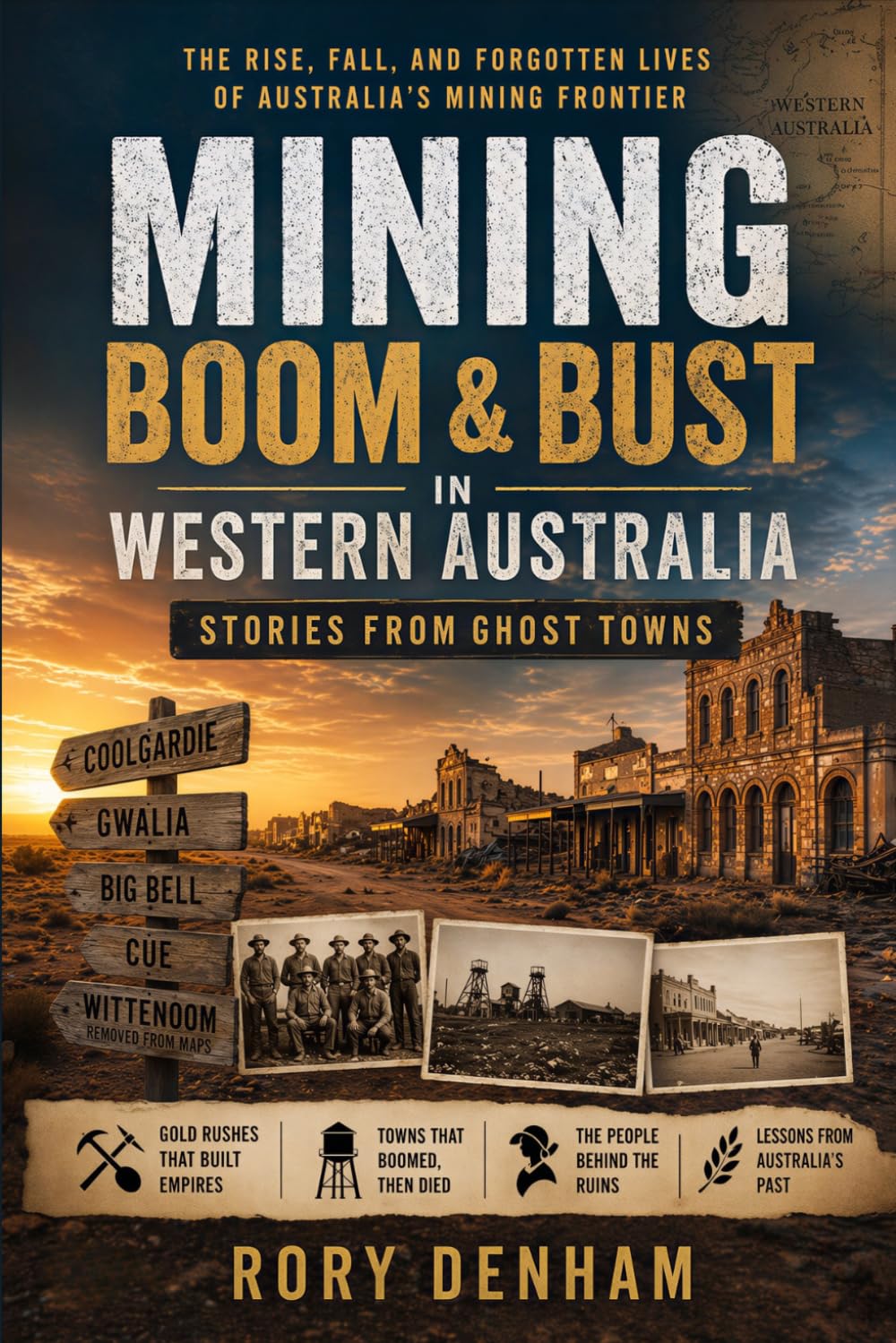 Mining Boom & Bust in Western Australia: Stories from Ghost Towns: The Rise, Fall, and Forgotten Lives of Australia's Mining Frontier