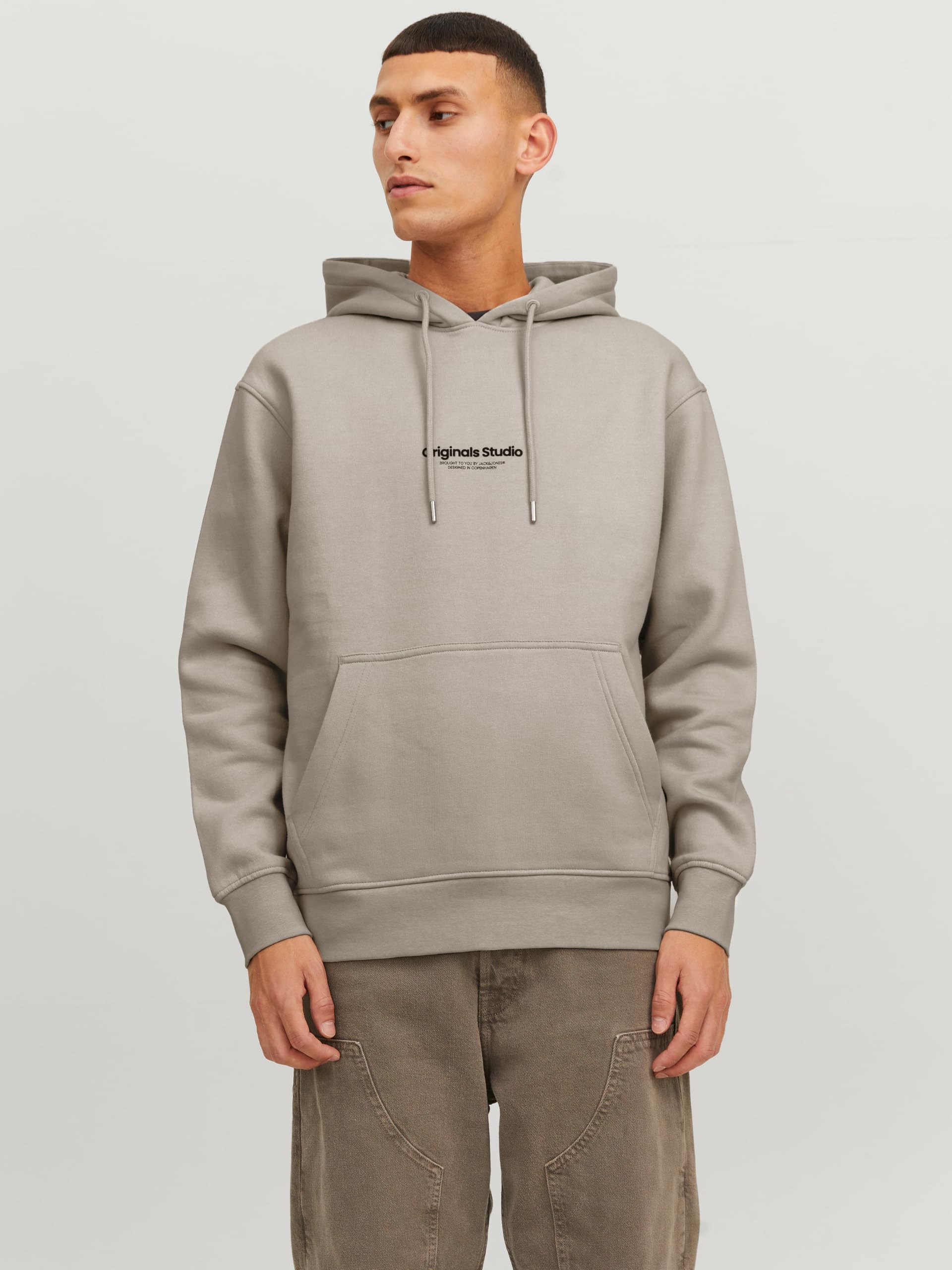 JACK & JONES Bluza z kapturem Mężczyźni Jorvesterbro Sweat Hood Noos