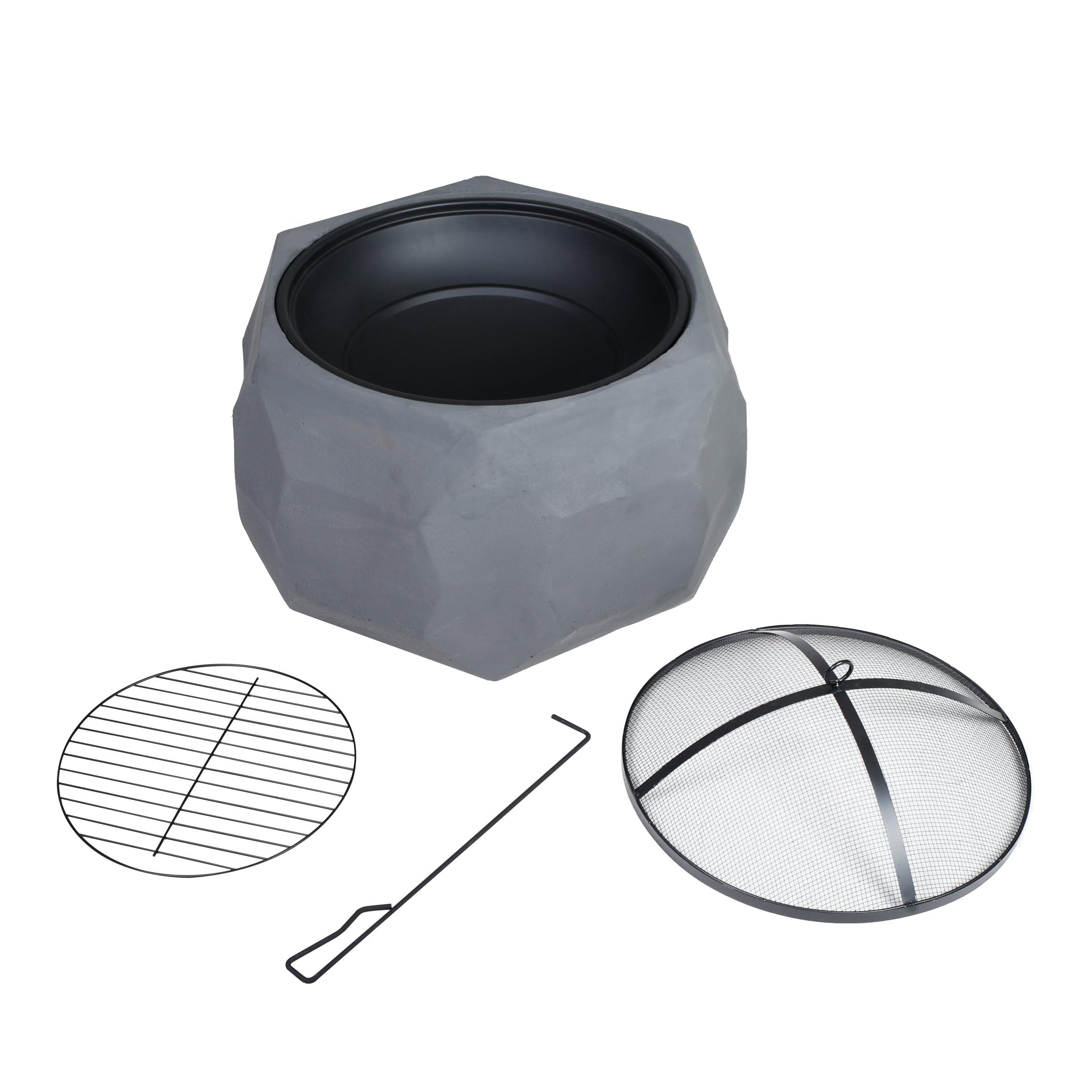 Kamino 133547 koksownik ogrodowy, antracyt
