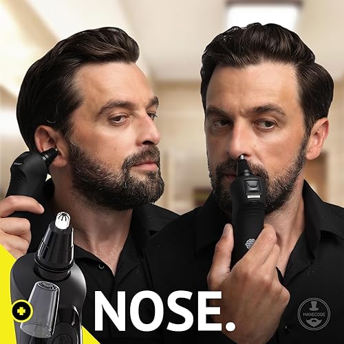 Miniatura 6 de Maquinilla de afeitar eléctrica 7 en 1 para hombre - Afeitadora con tecnología de contorno flotante 8 y sensor de limpieza IQ (base de carga)