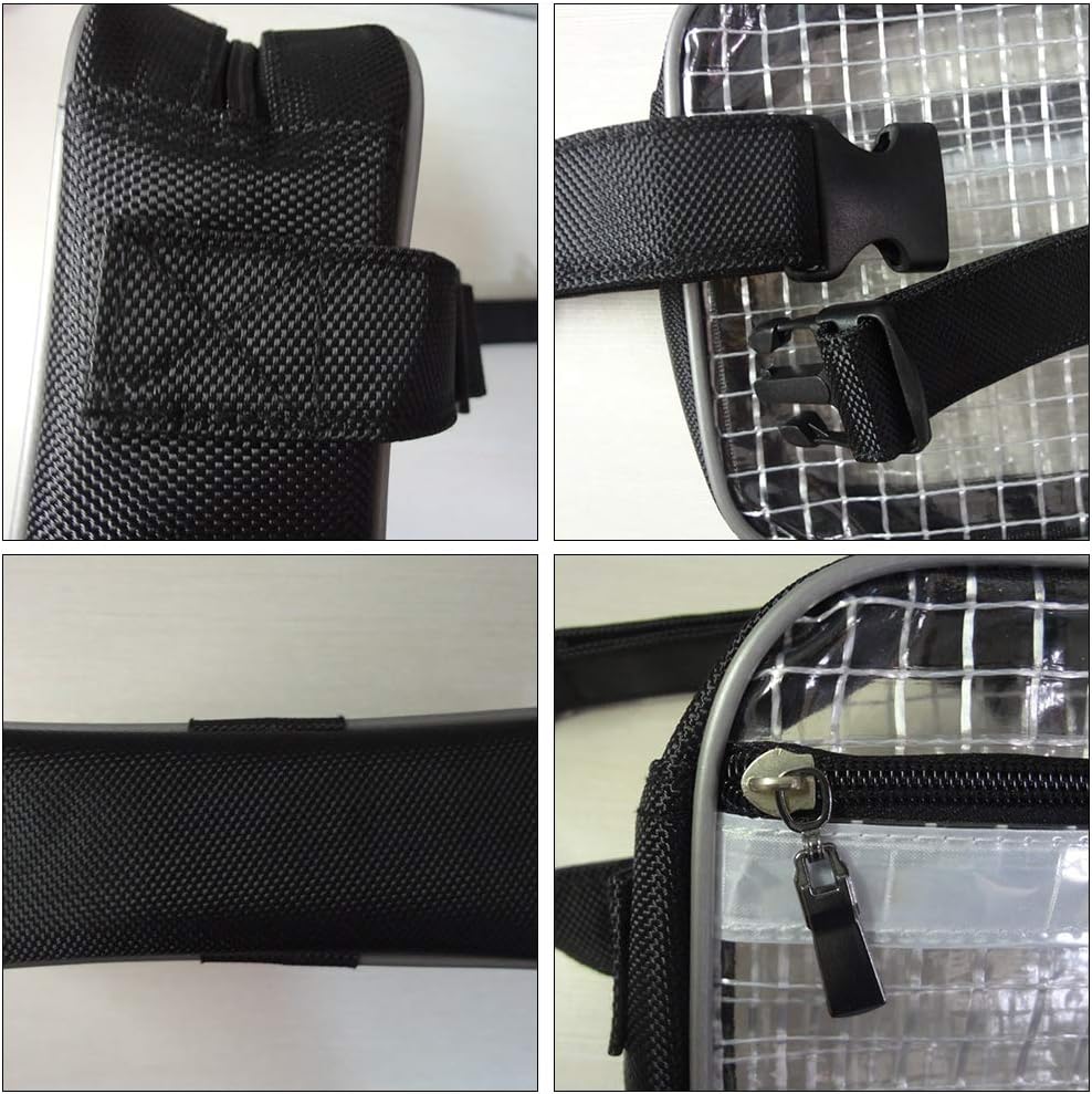 Anti-Static Cleanroom Clear Tool Bag,Full Cover for Engineer Waist Bag,Convenience to Work