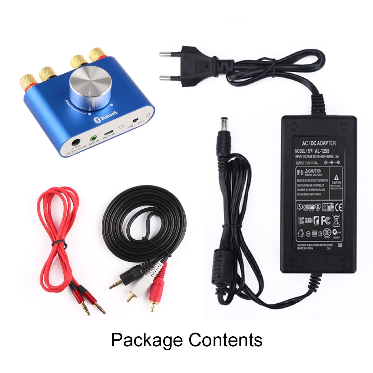 DollaTek TPA3110 30W * 2 Dos canales mini estéreo de audio inalámbrico Bluetooth Amplificador de Señal Digital Power Amp para Tablet PC Portátiles Smartphone ect - Azul