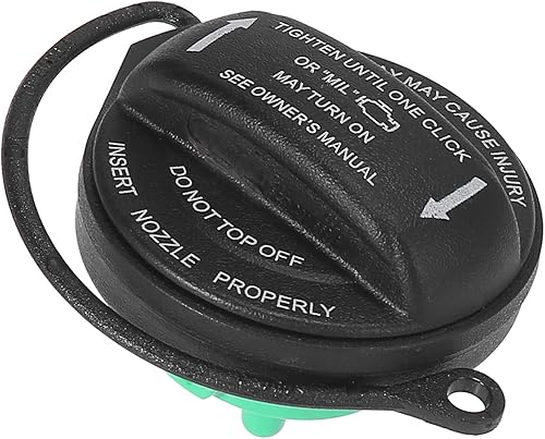 ACROPIX Tapón de depósito de combustible para motor de automóvil, para Audi A4, paquete de 1, color negro