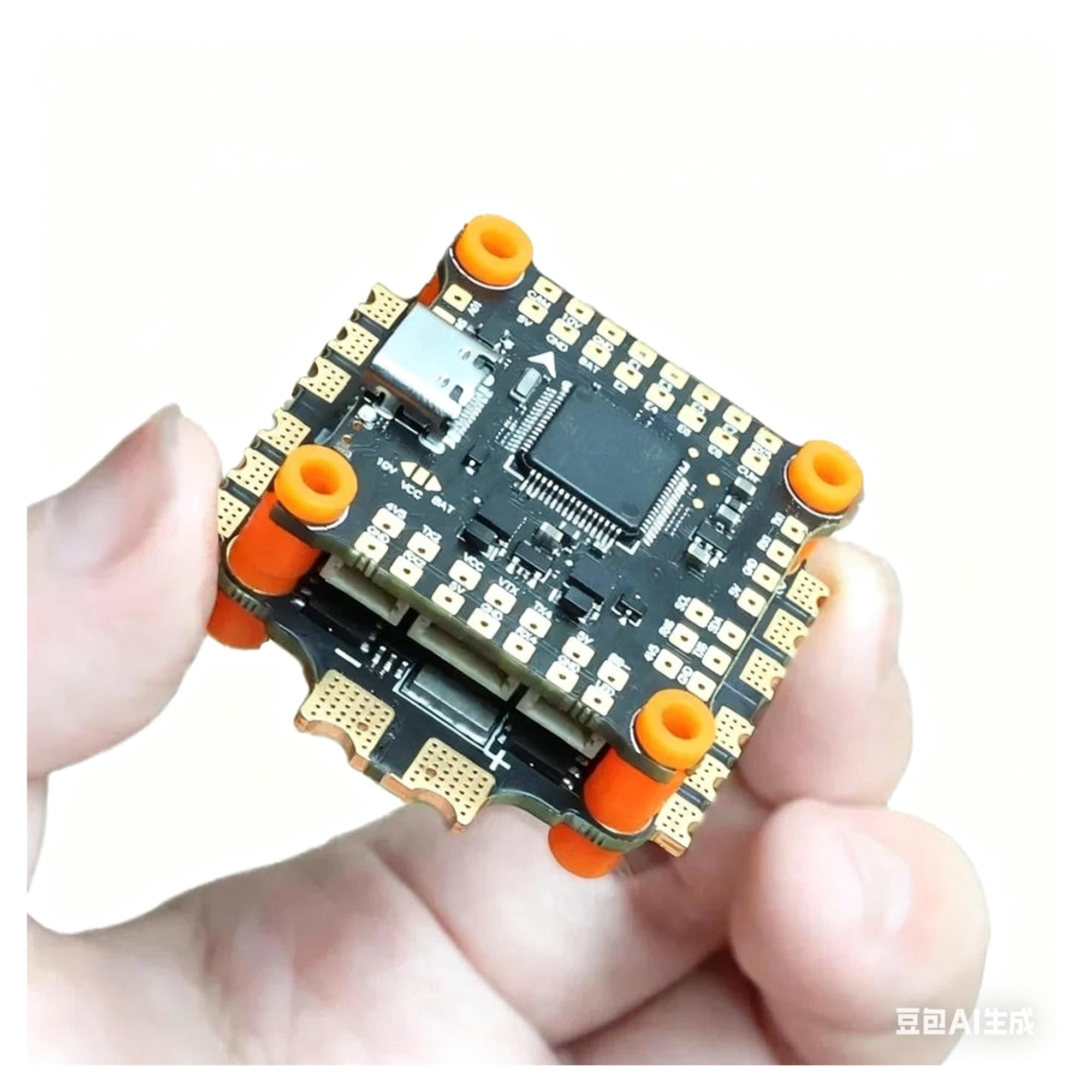 1 pezzo F7 Flight Controller Dual BEC con 45A-65A 4 in 1 Brushless ESC Stack adatto for FPV Freestyle Racing Drone F722 V2(F7 With 60A ESC)