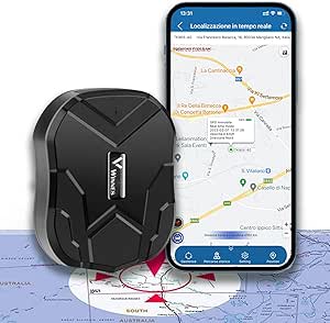 Zeerkeer Car GPS Locator, Waterproof Anti-Theft Tracker with Strong Magnet, Free App for Vehicle Tracking asin的图片