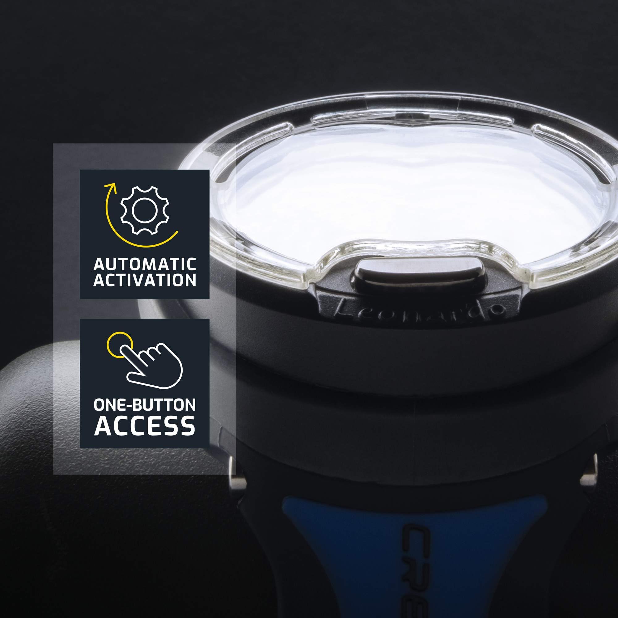 Cressi Leonardo Diving Computer Computer Subacqueo Aria/Nitrox, Modalita Profondimetro, Misura Unica, Unisex Adulto