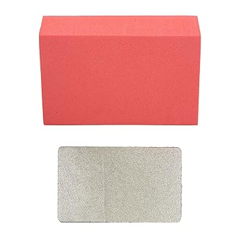 Ubersweet Hand Polishing Pad, Good Effect Durable Sanding Block Portable for Concrete (1Pc Diamond Polishing Piece)