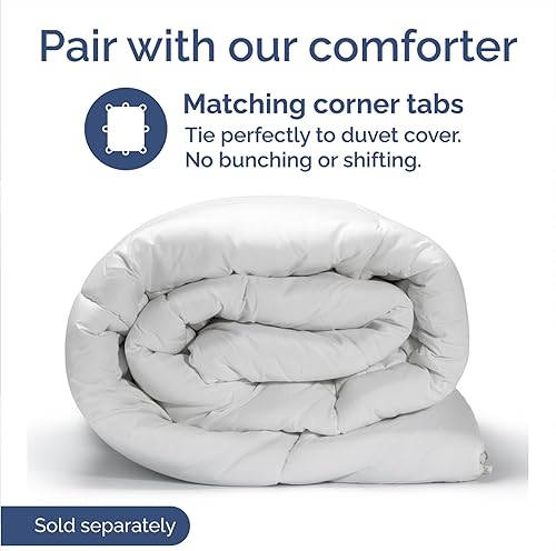 Miniatura 41 de Juego de funda de edredón tamaño King – Funda de edredón extra suave tamaño King de 104 x 90 pulgadas con 2 fundas de almohada – Lujo de hotel, 01