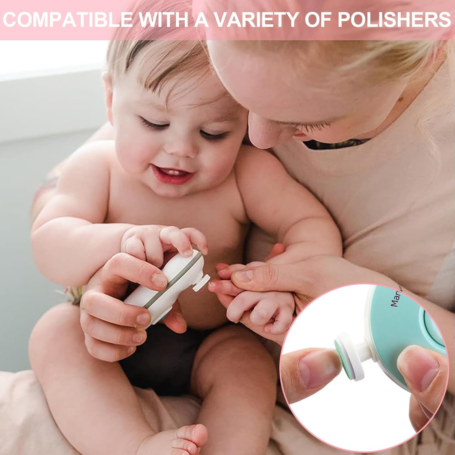 18 Pezzi Utensili Elettrici Lima per Unghie Teste Tagliaunghie Bambini Pastiglie di Ricambio Piccolo Pad Cura Smerigliatrice Spingi Cuticole Lucidatura Cuscinetti Chiodo Standard Set Lime