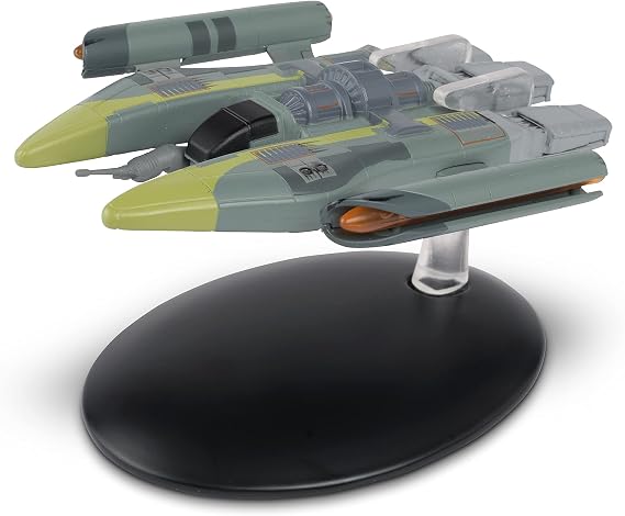 Star Trek - Vaadwaur Assault fighter Ship - Star Trek Official Starships Collection by Eaglemoss Collections