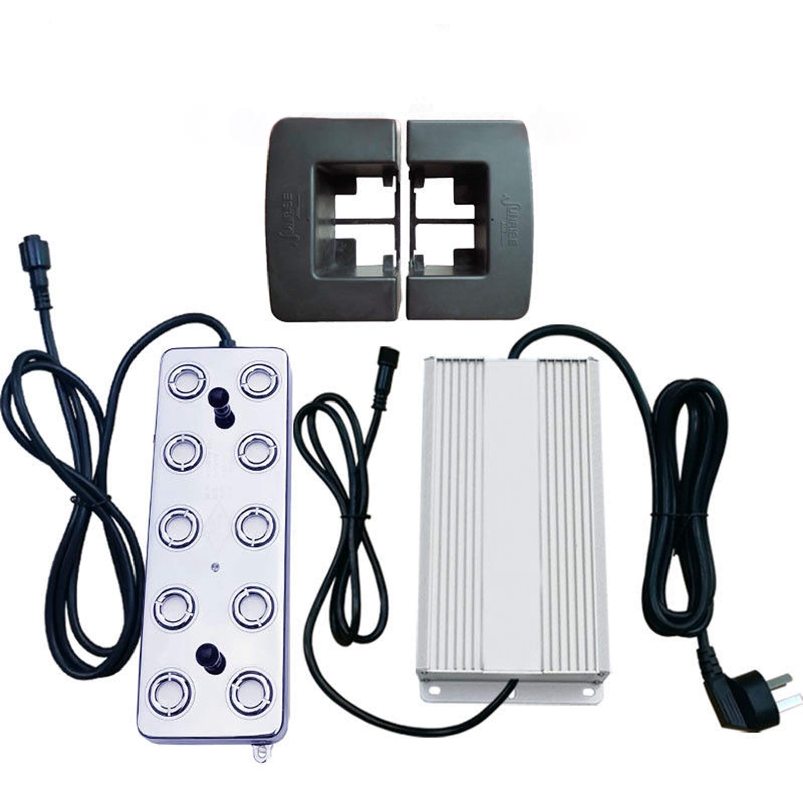 Ultrasonic Mist humidifier Atomizer 10 Head 5000-7000ML/H with Waterproof Power Supply for Water Fountain Pond Rockery Fishtank Vase