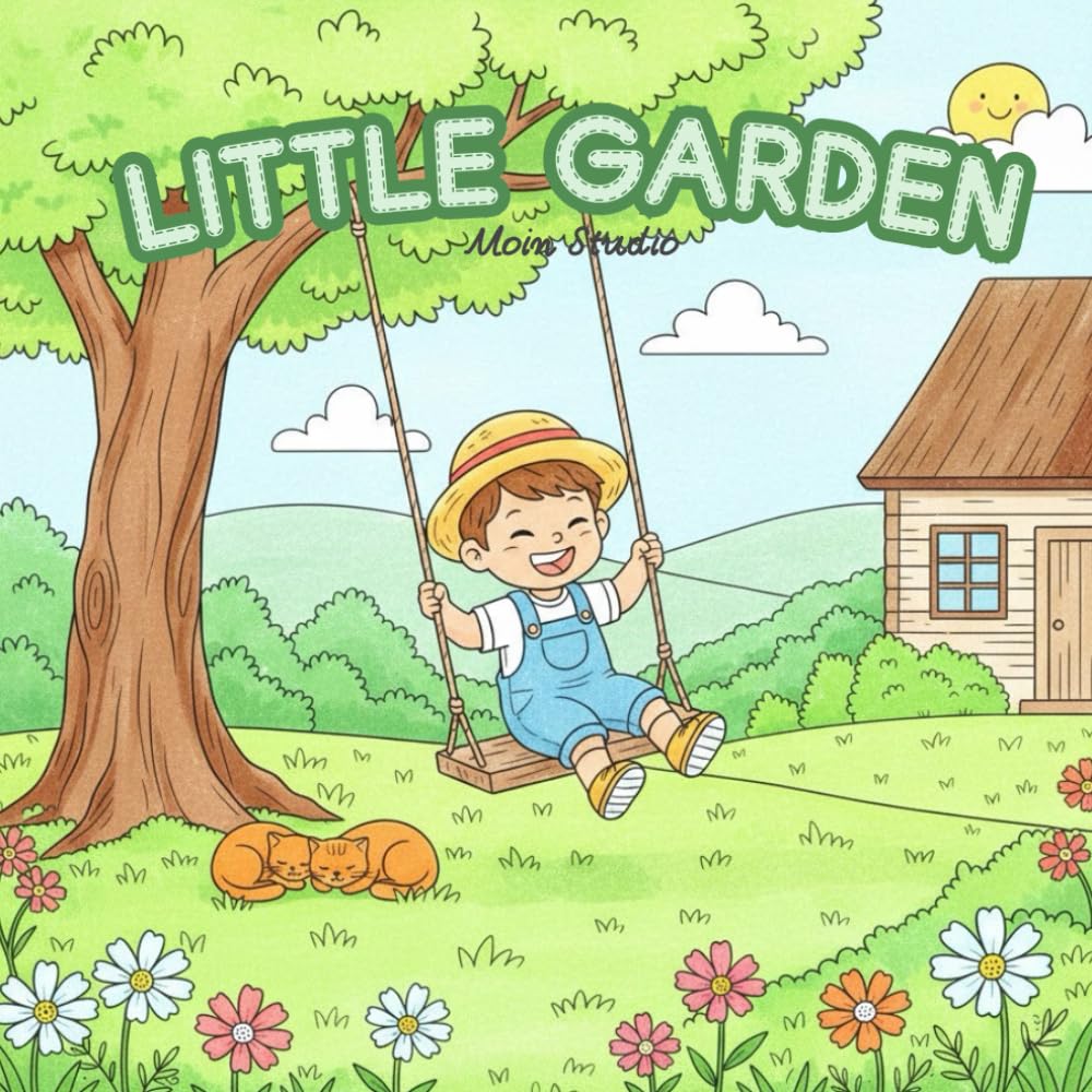 Little Garden : slow days in the forest coloring book