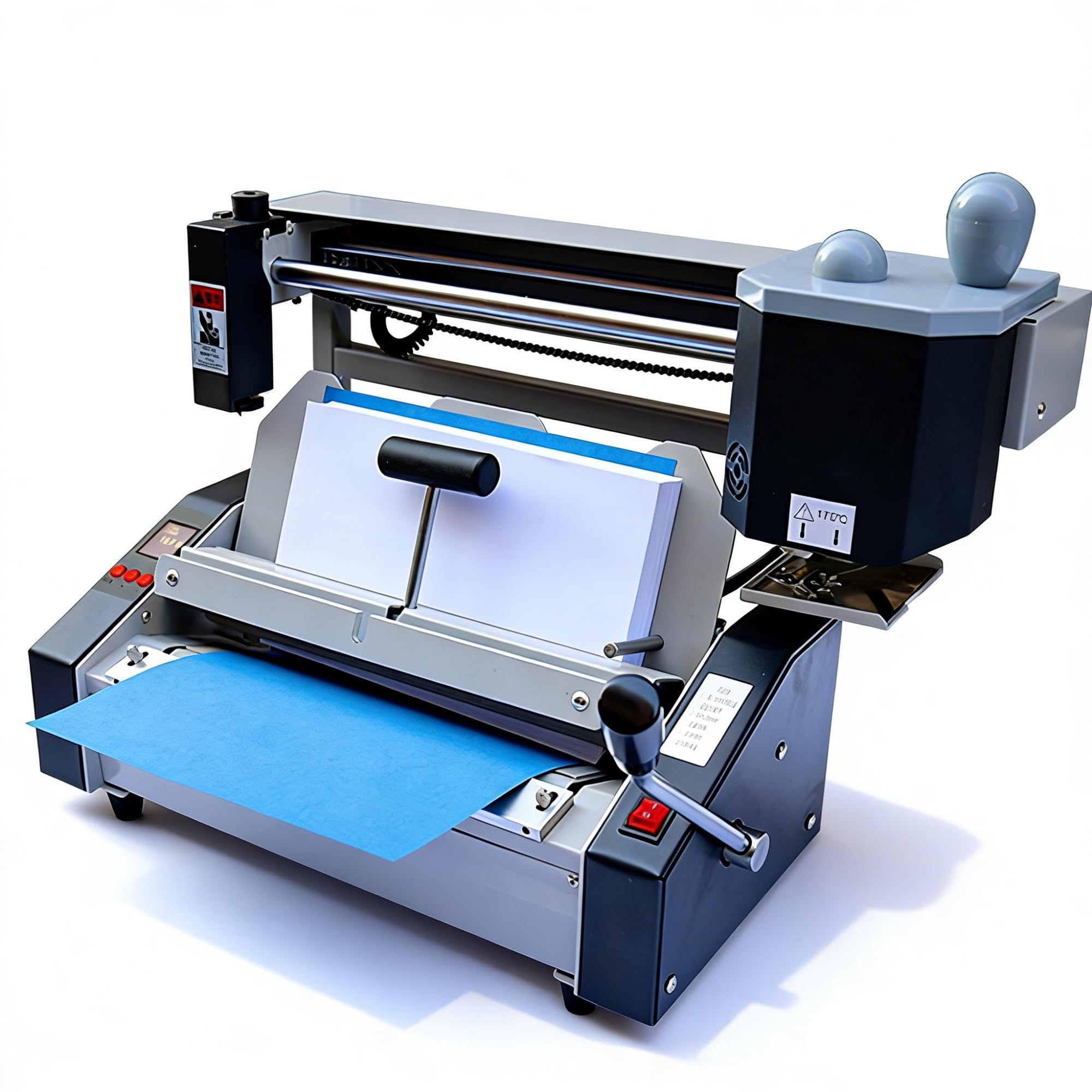 Colla macchina per rilegatura, tecnologia hot melt, controllo digitale della temperatura, spessore di rilegatura 0,1 mm-50 mm, ideale per libri di carta e quaderni