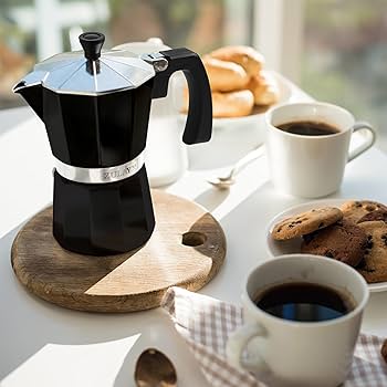 その他 MOKA Zulay Moka Pot Espresso Stovetop Coffee Maker - Leak-Proof