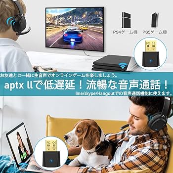 Amazon | Ankbit E600set ゲーミングヘッドセット ワイヤレス