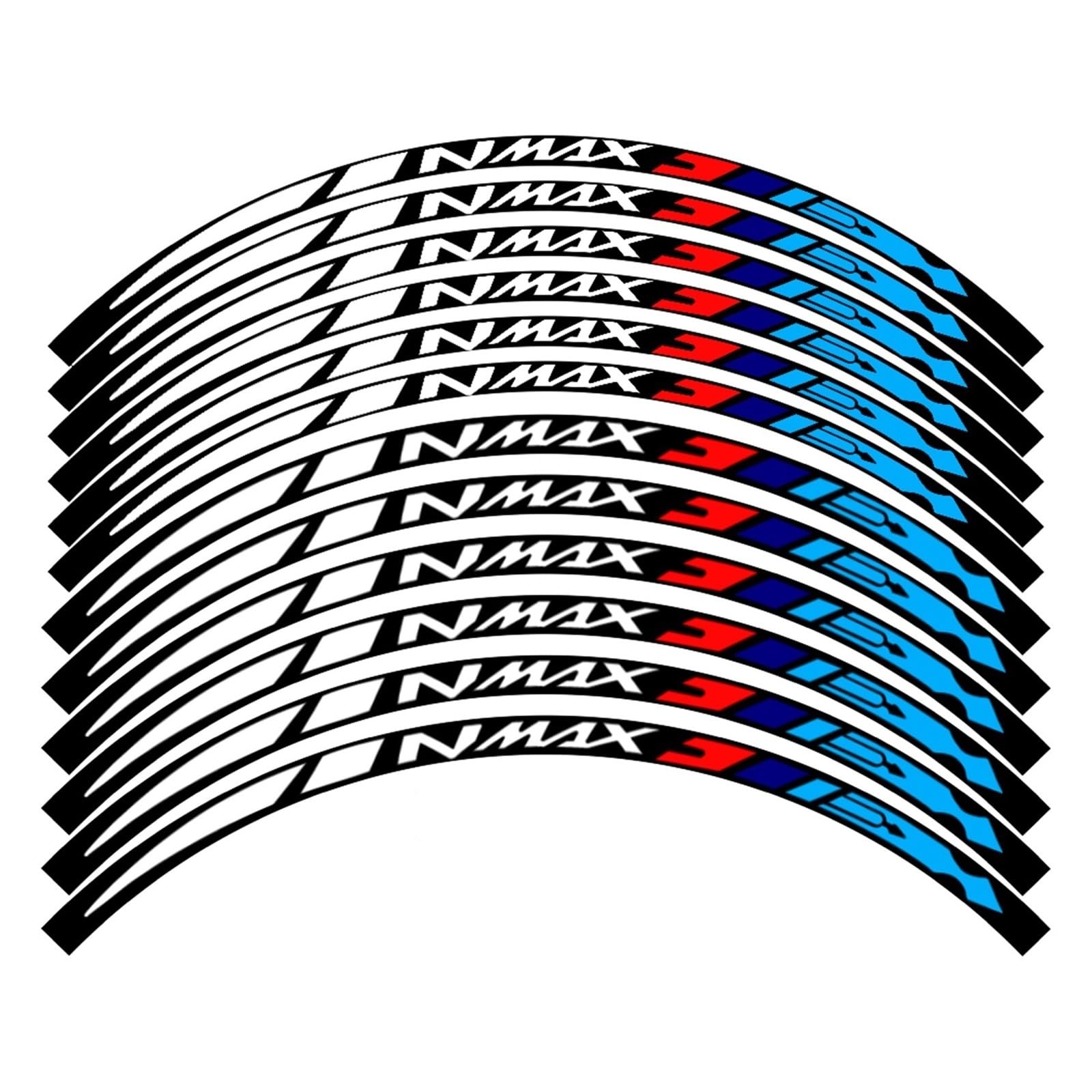 for for Nmax155 for Nmax160 for NMAX125 Motorcycle Decal Decorative Stripe(5)