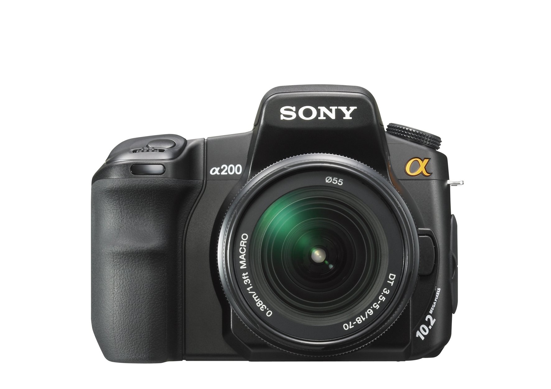 Sony DSLR-A200K SLR-Digitalkamera 10 Megapixel BIONZ Bildprozessor 18-70 mm Objektiv