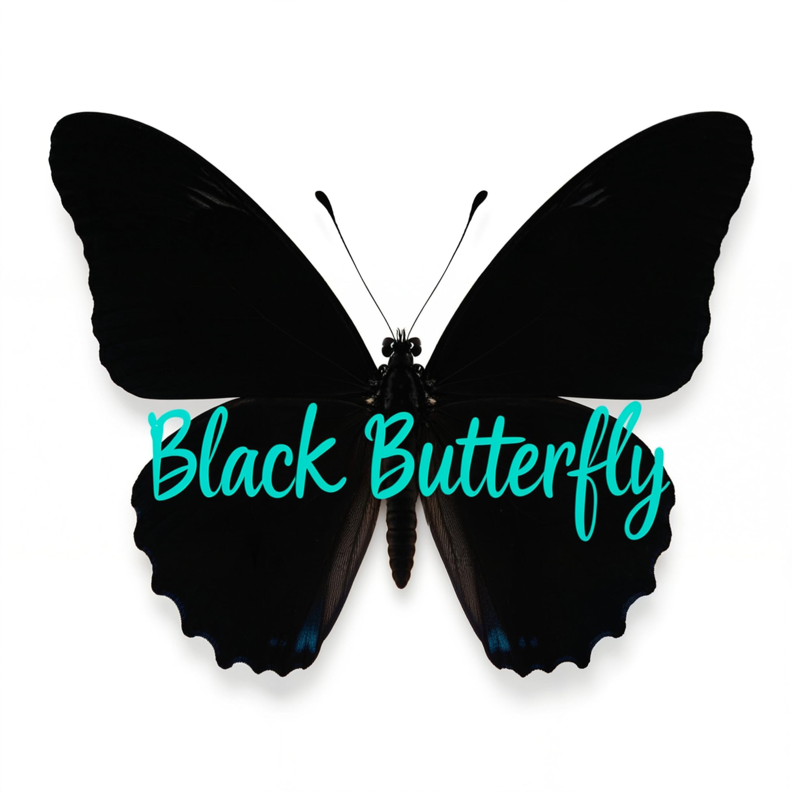 black butterfly