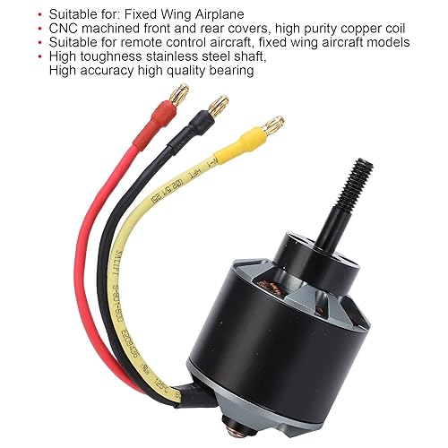 Miniatura 3 de Motor sin escobillas de ala fija QA4220 4220880KV sin escobillas para potencia de avión para moto sin escobillas para accesorio de motor