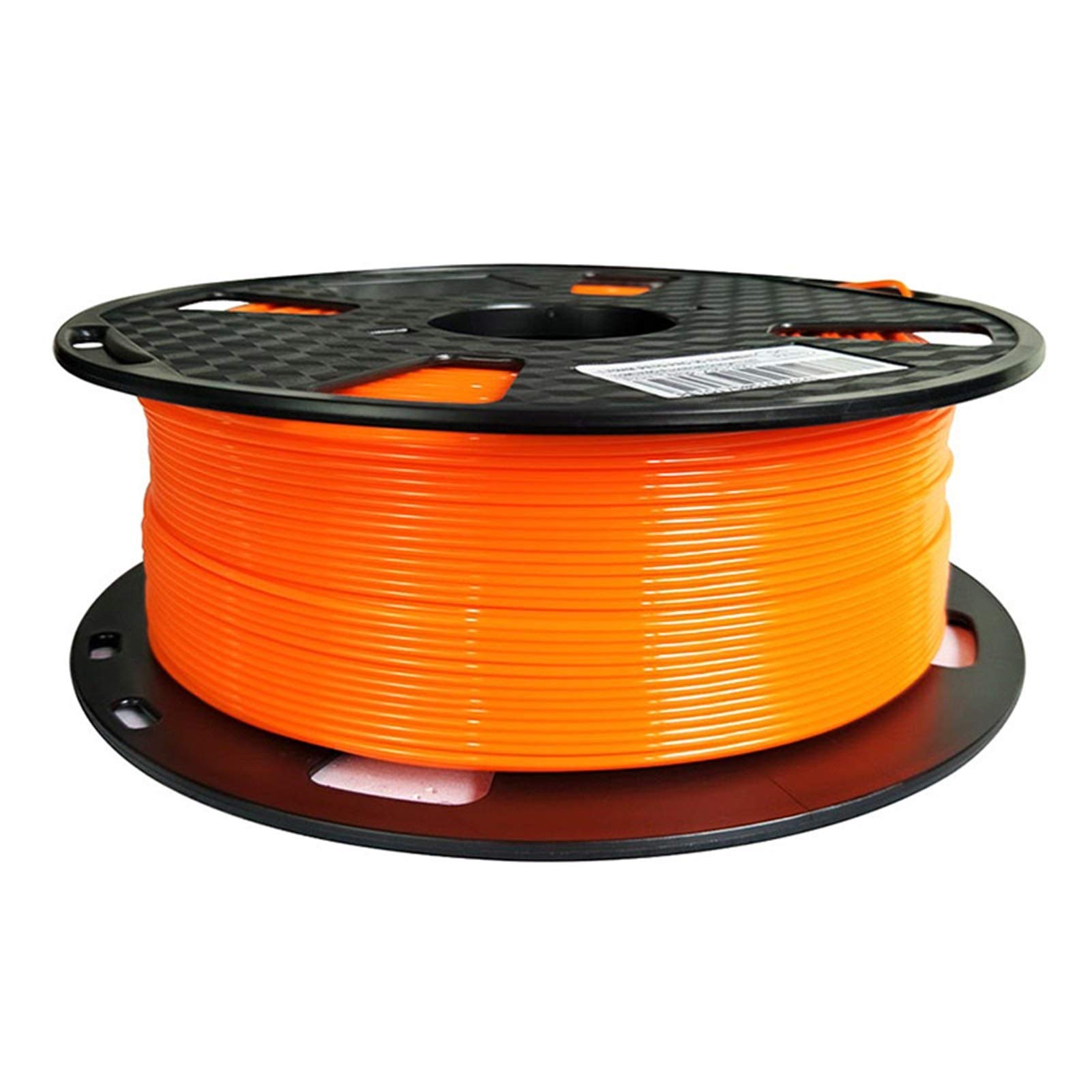 1 kg/Rolle 3D-Drucker-Filament PETG Pro, 1,75 mm +/-0,05 mm, Kunststoff-Filament-Verbrauchsmaterialien PETG-Material, geeignet für FDM-3D-Drucker (Farbe: Orange)