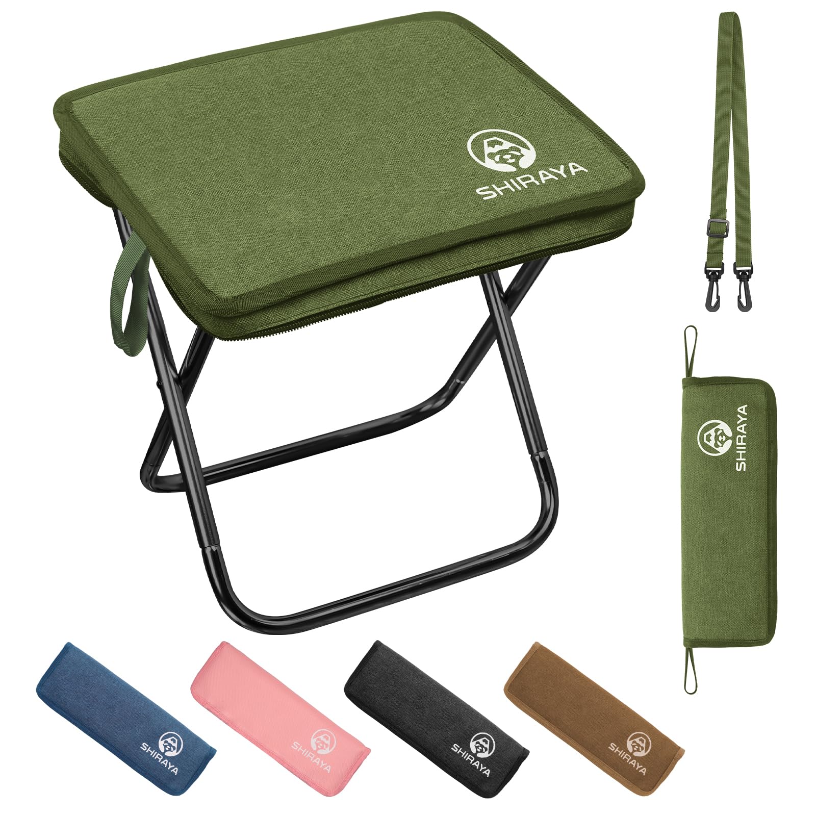 Amazon.co.jp: shiraya【2025Newモデル】折りたたみ椅子 アウトドア
