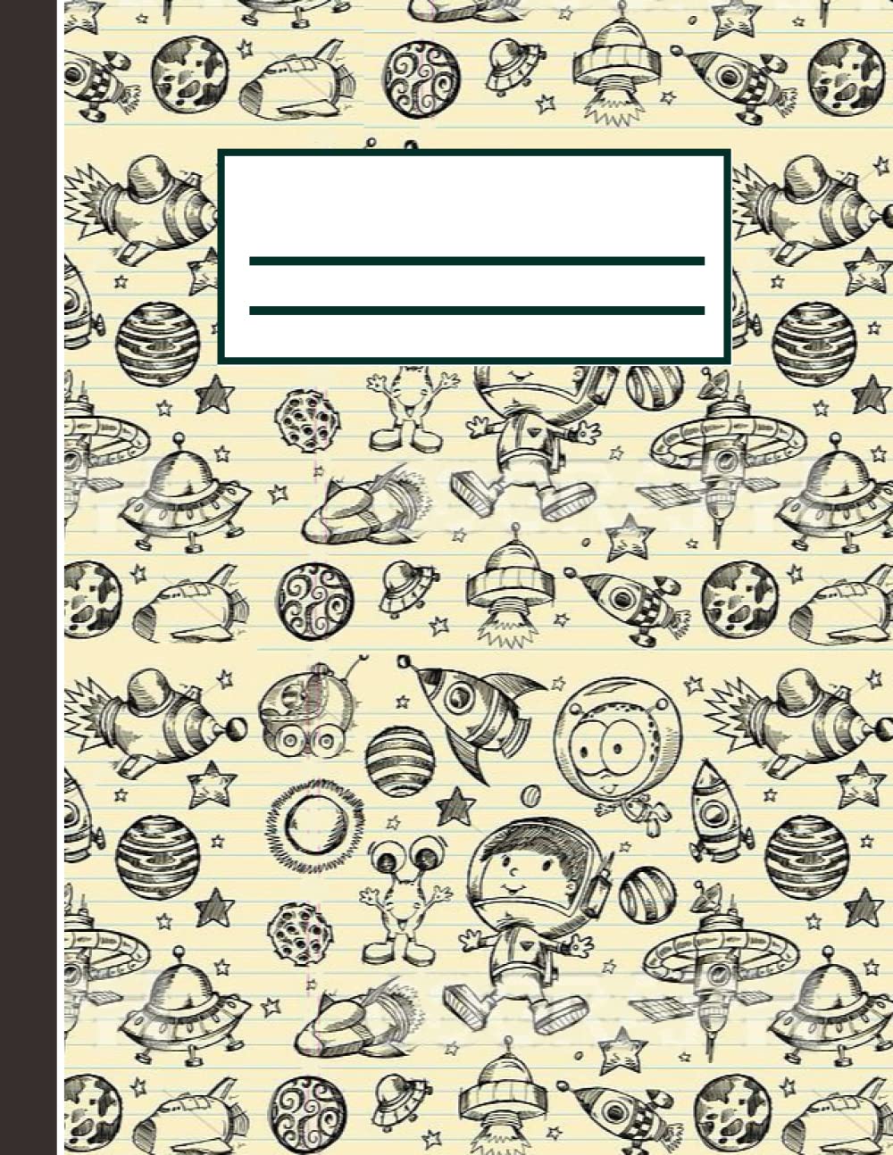 Laboratory Notebook: Perfect for Science Students For Lab and Lecture Notes, Calculations And Recording Measurements: Space Doodles Design for Physics Students